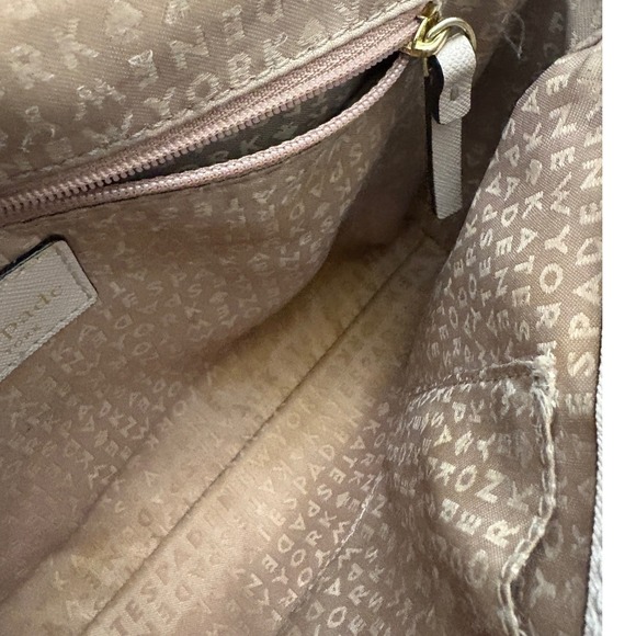 Kate Spade New York Leather Flap Crossbody Bag Black Pink Chain Strap - Picture 10 of 16